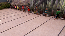 Big Brother 14 HoH Competition - Swamped